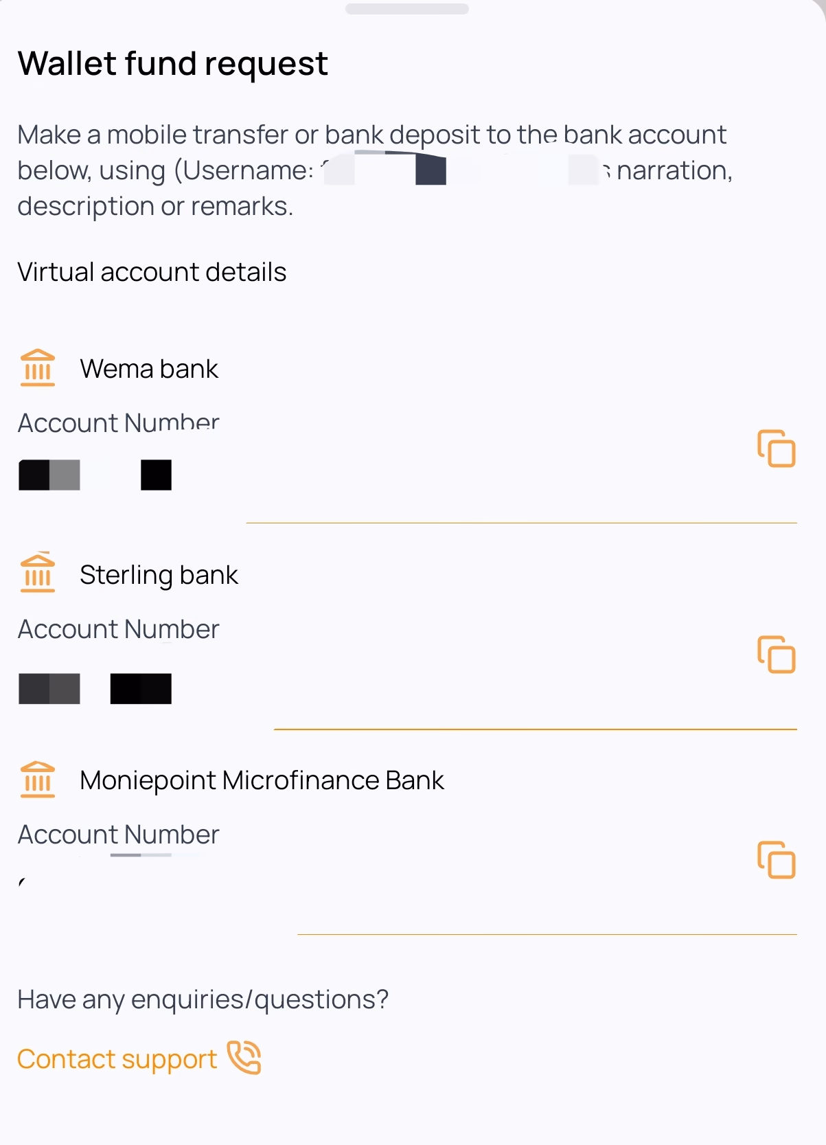 AirtimeFlip mobile fund wallet virtual account