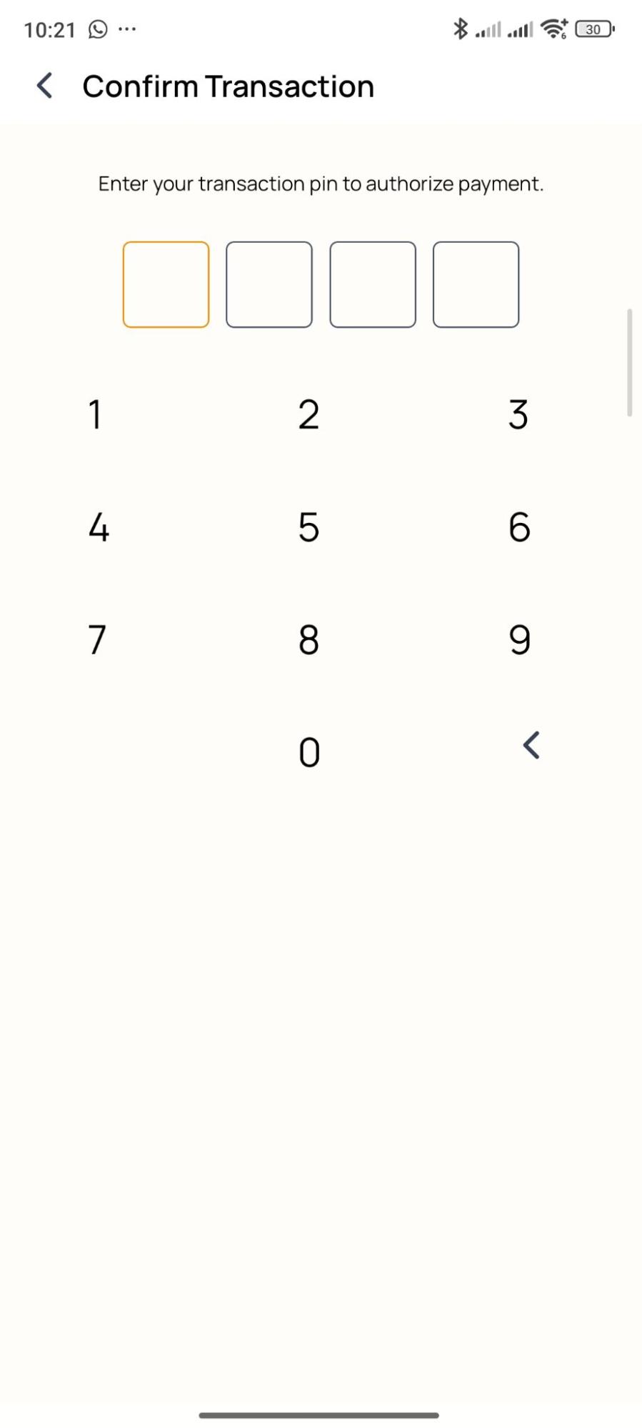 AirtimeFlip mobile confirm airtime purchase transaction pin