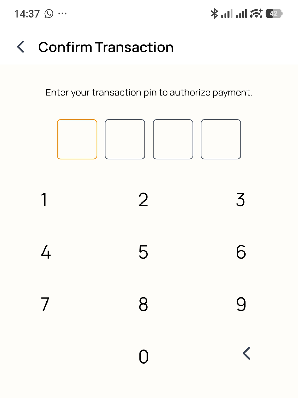 AirtimeFlip mobile confirm transaction pin